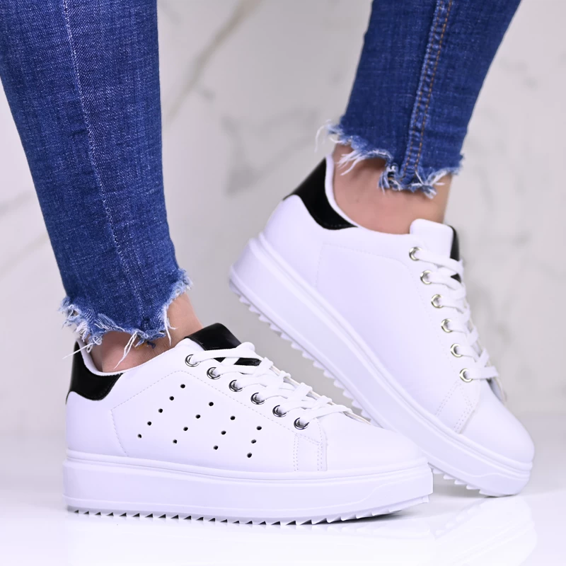 Sneakers D2233-2 White/black