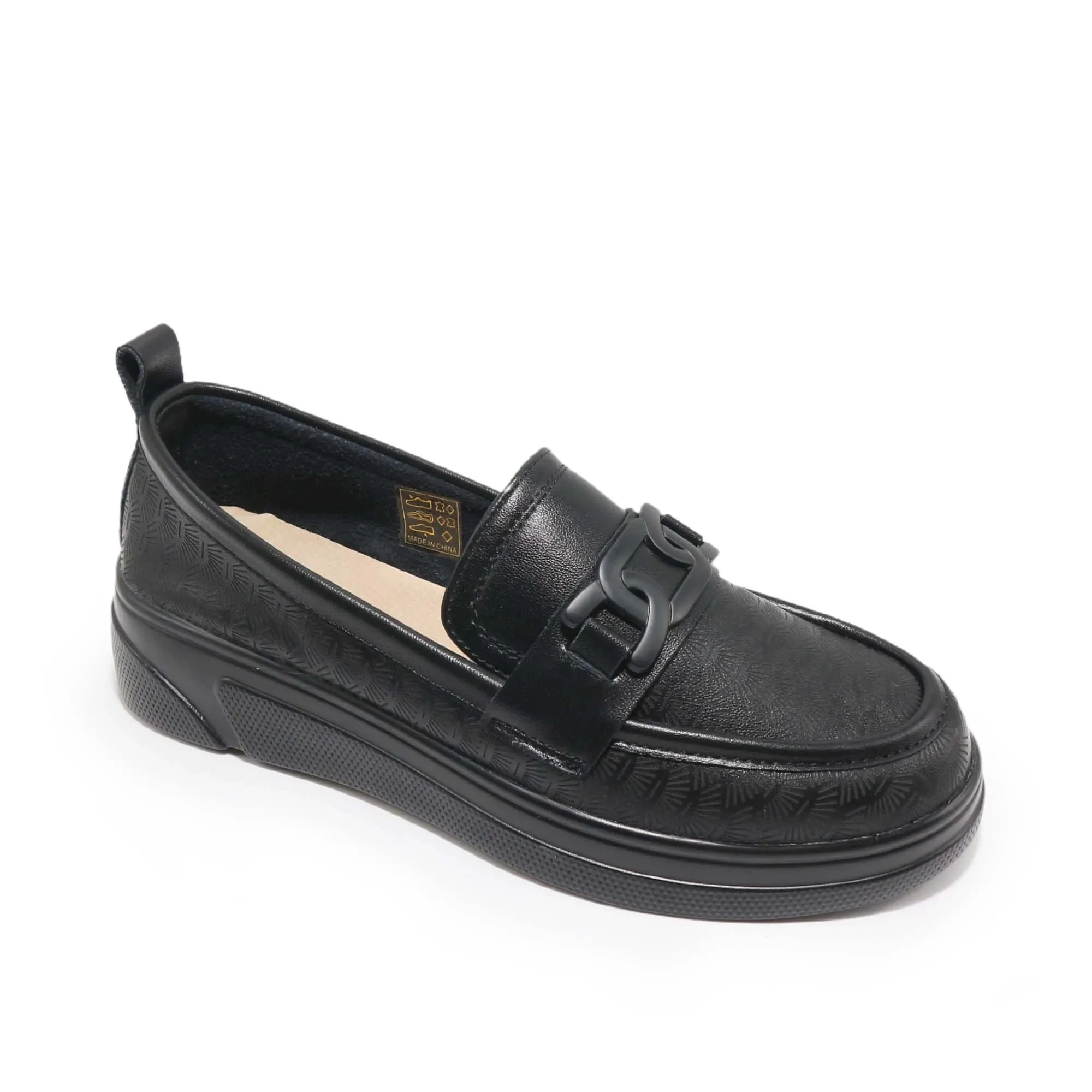 Čevlji naravno usnje A2072-1 Black